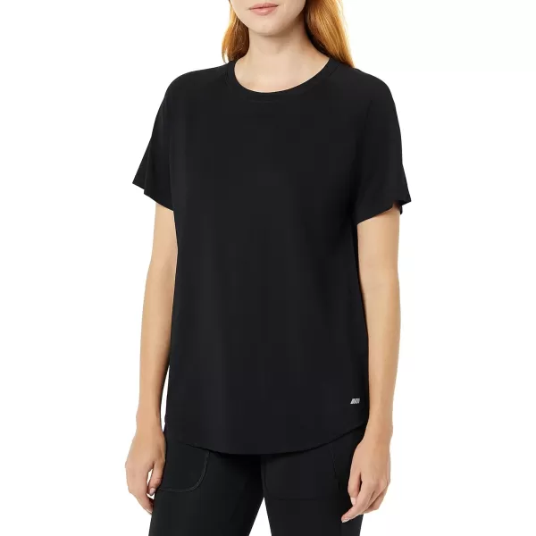 Amazon Essentials Womens Active Seamless SlimFit ShortSleeve TShirtBlack