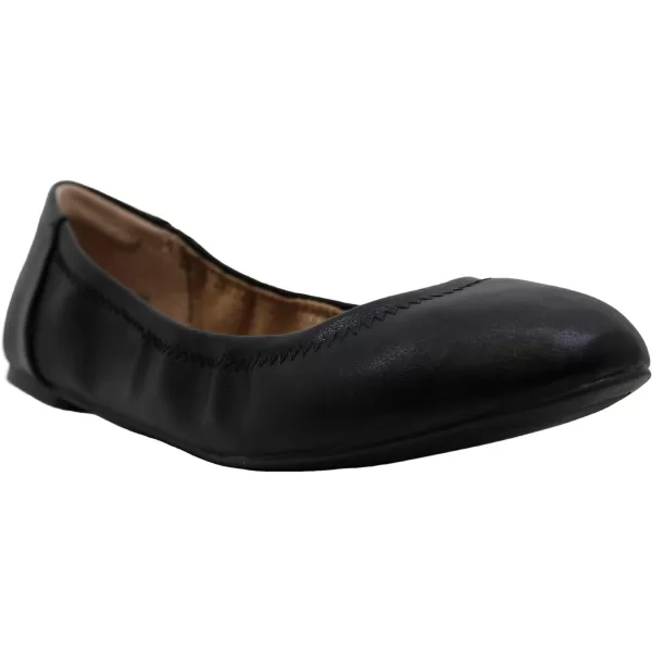 Amazon Essentials Womens Belice Ballet FlatBlack Faux Leather