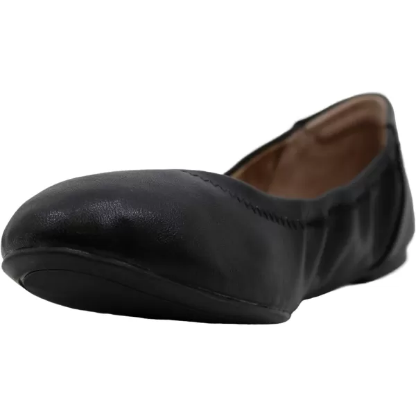 Amazon Essentials Womens Belice Ballet FlatBlack Faux Leather