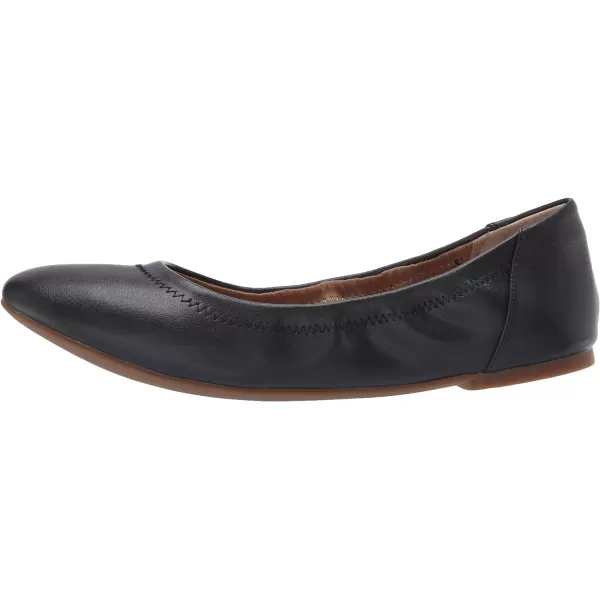 Amazon Essentials Womens Belice Ballet FlatNavy Faux Leather