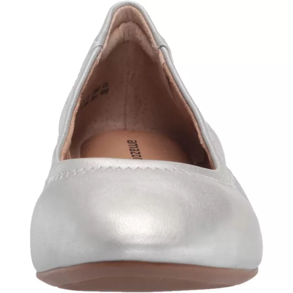 Amazon Essentials Womens Belice Ballet FlatSilver