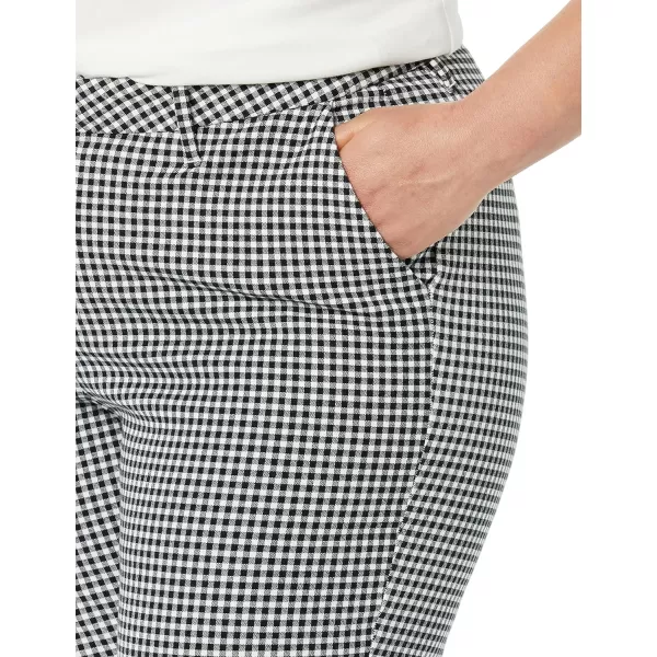 Amazon Essentials Womens BiStretch Skinny Ankle Pant Available in Plus SizeBlack Gingham