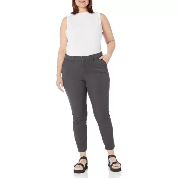 Amazon Essentials Womens BiStretch Skinny Ankle Pant Available in Plus SizeCharcoal Heather