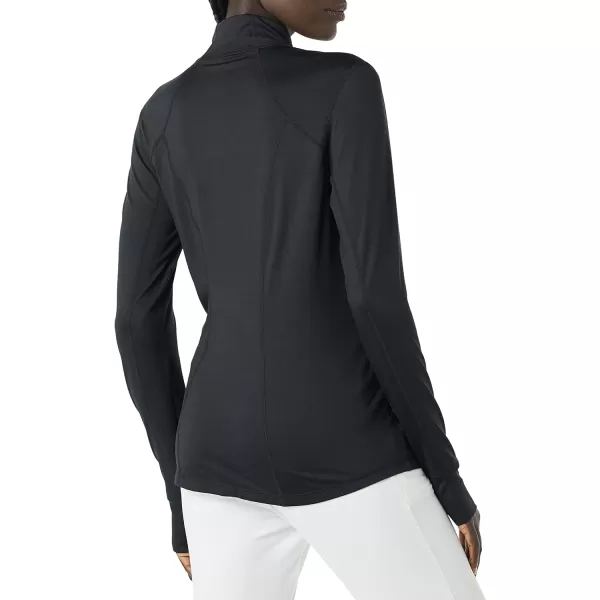 Amazon Essentials Womens Brushed Tech Stretch FullZip Jacket Available in Plus SizeBlack