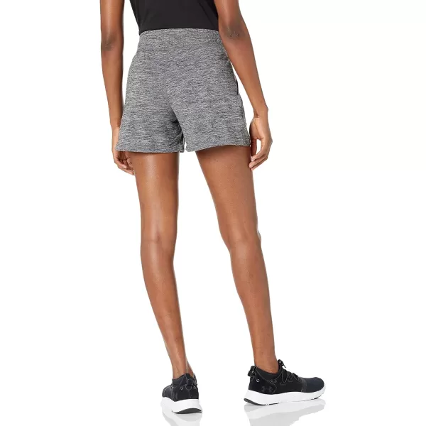 Amazon Essentials Womens Brushed Tech Stretch Short Available in Plus SizeDark Grey Space Dye