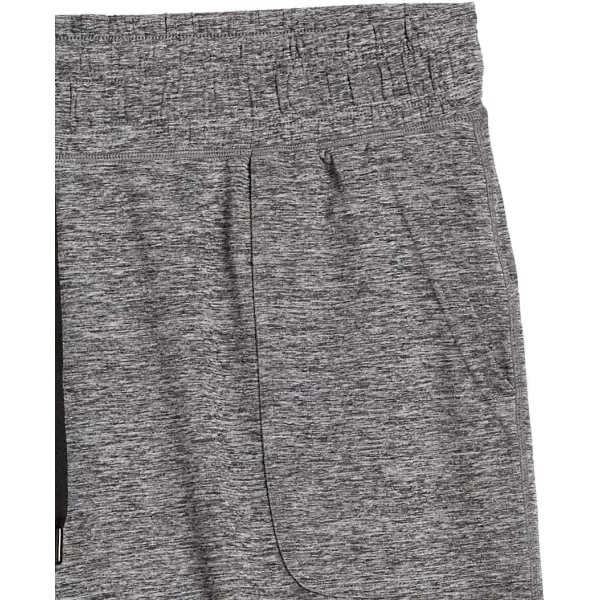 Amazon Essentials Womens Brushed Tech Stretch Short Available in Plus SizeDark Grey Space Dye