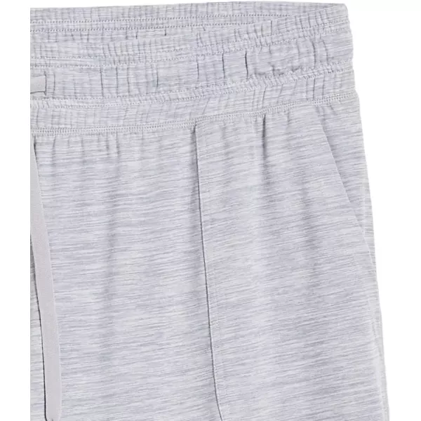 Amazon Essentials Womens Brushed Tech Stretch Short Available in Plus SizeGrey Space Dye