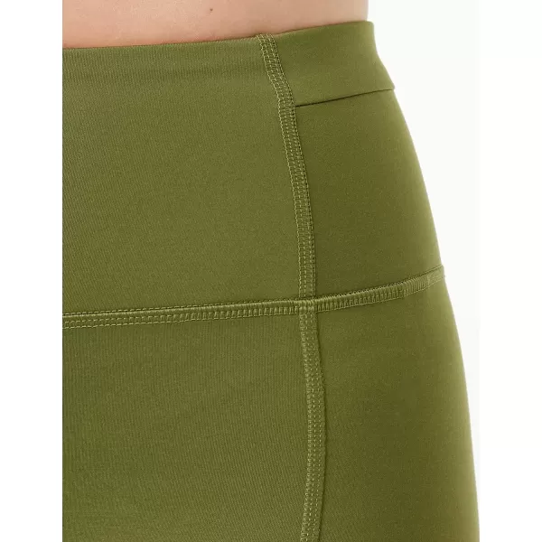 Amazon Essentials Womens Build Your Own Leggings78 Length High Waist Dark Olive