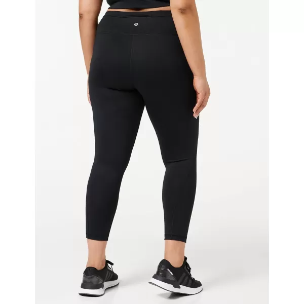 Amazon Essentials Womens Build Your Own Leggings78 Length Medium Waist Black