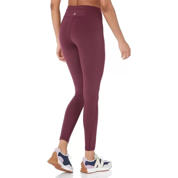 Amazon Essentials Womens Build Your Own Leggings78 Length Medium Waist Dark Burgundy