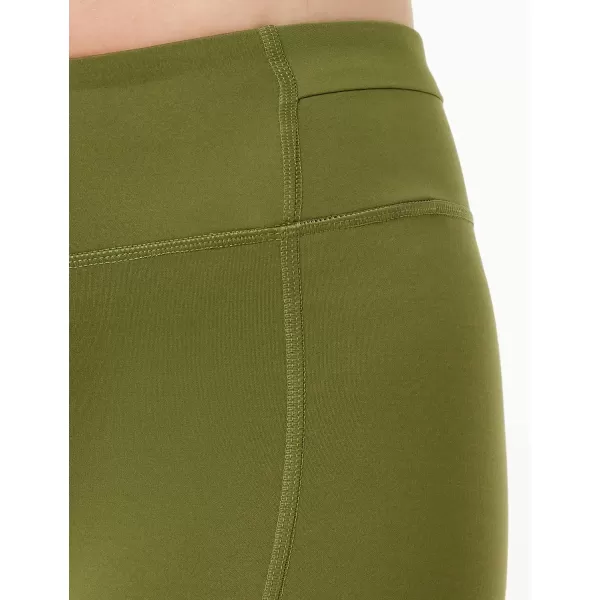 Amazon Essentials Womens Build Your Own Leggings78 Length Medium Waist Dark Olive