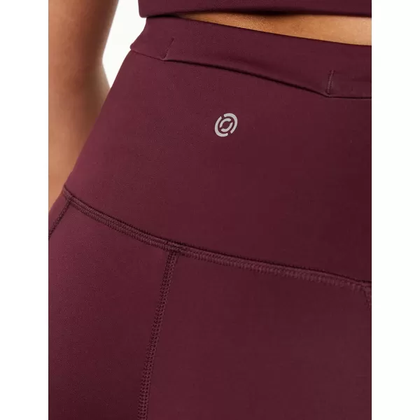 Amazon Essentials Womens Build Your Own LeggingsBootcut High Waist Dark Burgundy