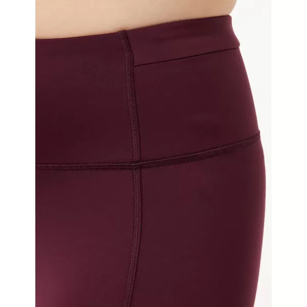 Amazon Essentials Womens Build Your Own LeggingsCapri High Waist Dark Burgundy