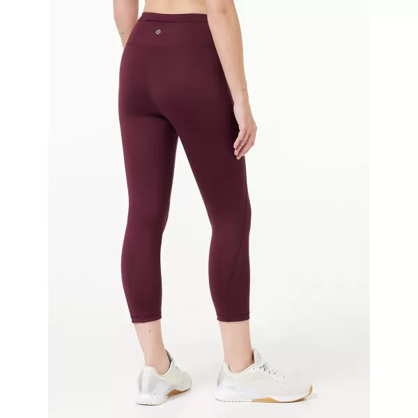 Amazon Essentials Womens Build Your Own LeggingsCapri High Waist Dark Burgundy