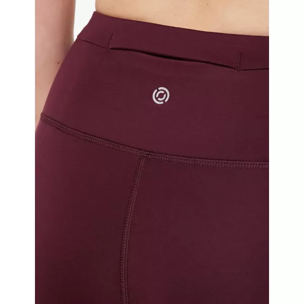 Amazon Essentials Womens Build Your Own LeggingsCapri High Waist Dark Burgundy