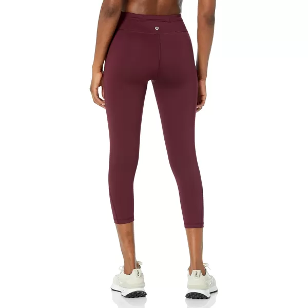 Amazon Essentials Womens Build Your Own LeggingsCapri Medium Waist Dark Burgundy