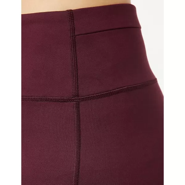 Amazon Essentials Womens Build Your Own LeggingsFull Length High Waist Dark Burgundy