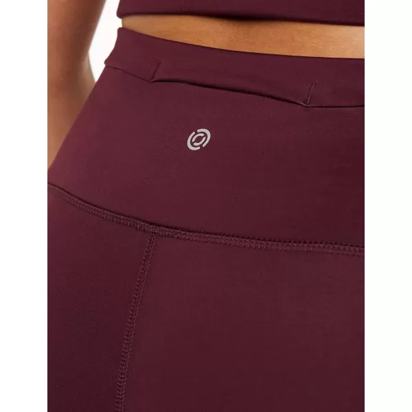 Amazon Essentials Womens Build Your Own LeggingsFull Length Medium Waist Dark Burgundy