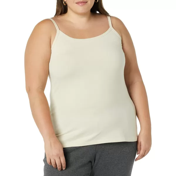 Amazon Essentials Womens Camisole Available in Plus Size Pack of 2Bone