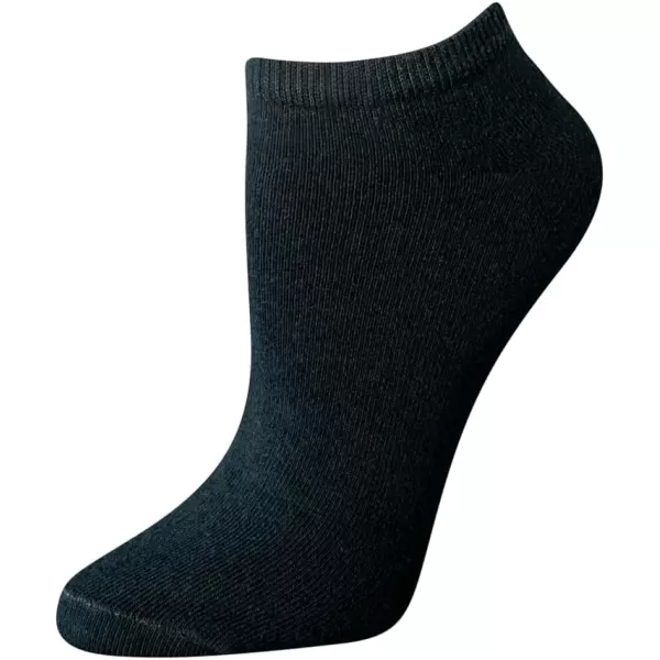 Amazon Essentials Womens Casual LowCut Socks 6 PairsBlack