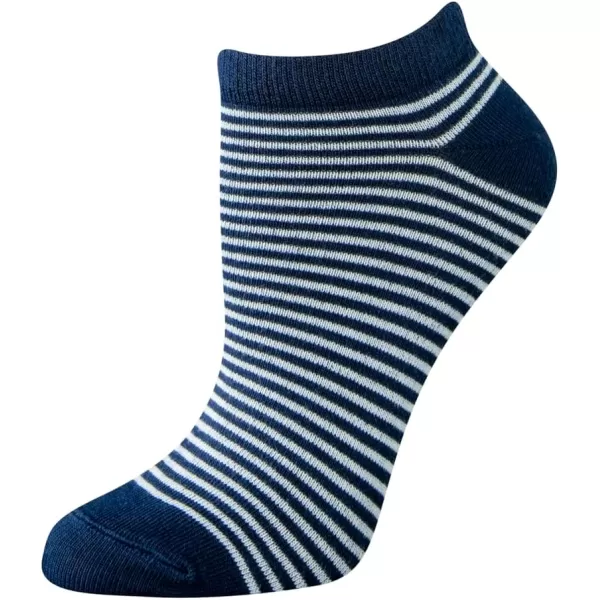Amazon Essentials Womens Casual LowCut Socks 6 PairsNavy