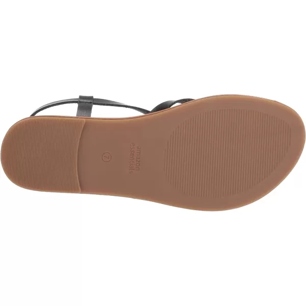 Amazon Essentials Womens Casual Strappy SandalBlack