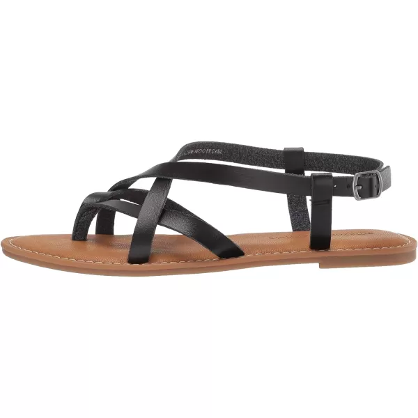 Amazon Essentials Womens Casual Strappy SandalBlack
