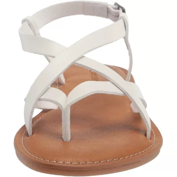 Amazon Essentials Womens Casual Strappy SandalWhite