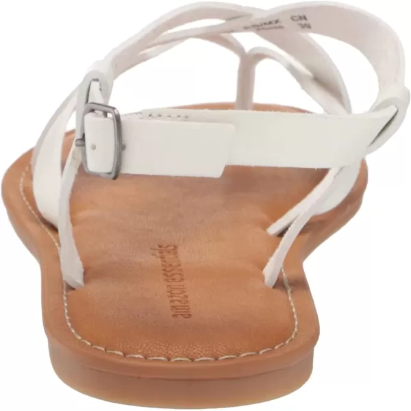 Amazon Essentials Womens Casual Strappy SandalWhite