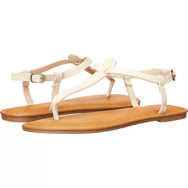 Amazon Essentials Womens Casual Thong Sandal with Ankle StrapLight Beige