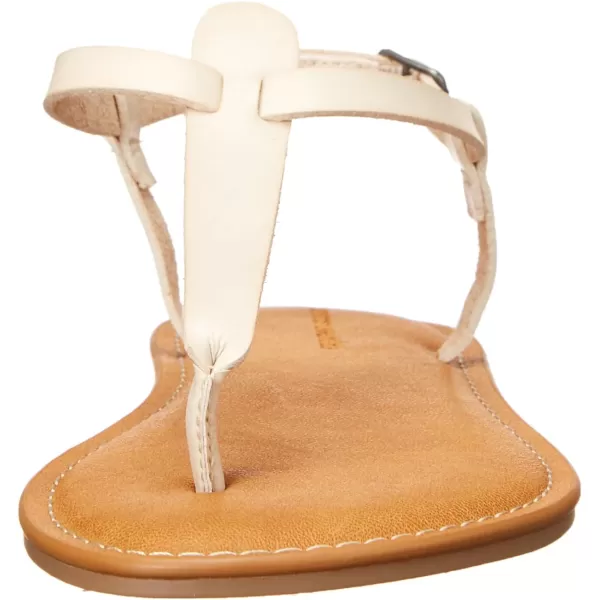 Amazon Essentials Womens Casual Thong Sandal with Ankle StrapLight Beige