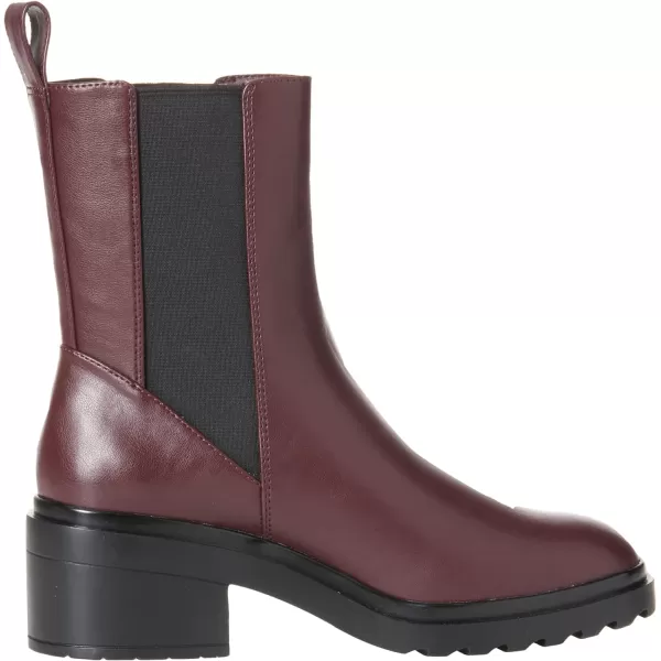 Amazon Essentials Womens Chunky Sole Chelsea BootBlack Oxblood