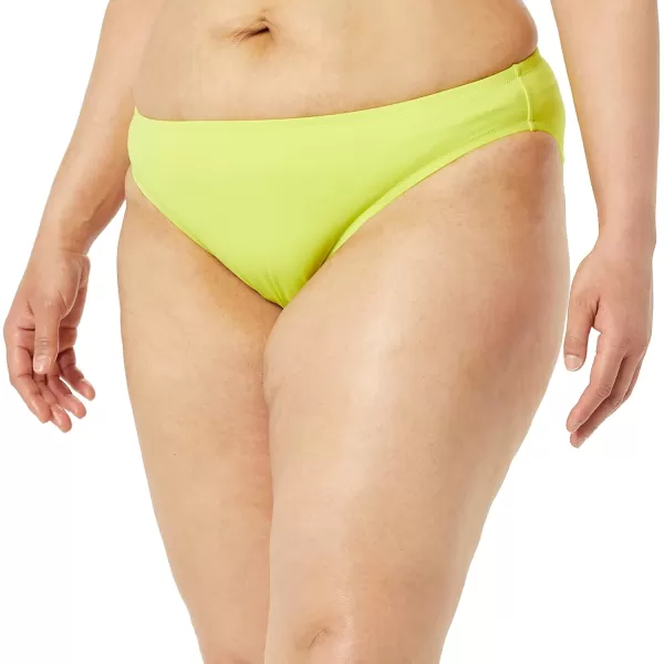 Amazon Essentials Womens Classic Bikini Swimsuit BottomYellow