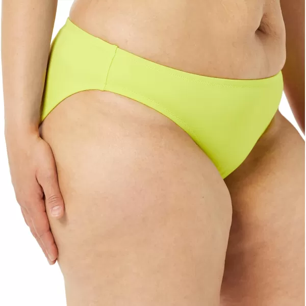Amazon Essentials Womens Classic Bikini Swimsuit BottomYellow