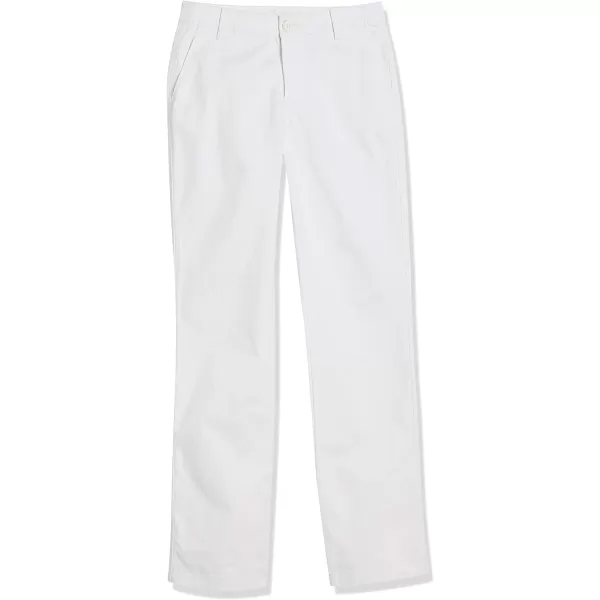 Amazon Essentials Womens Classic StraightFit Stretch Twill Chino PantBright White