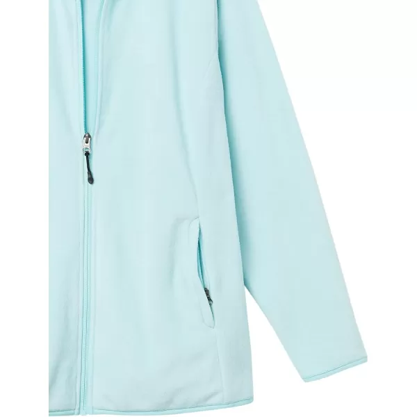 Amazon Essentials Womens ClassicFit FullZip Polar Soft Fleece Jacket Available in Plus SizePolyester Aqua Blue