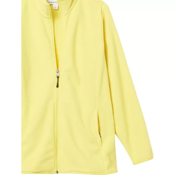 Amazon Essentials Womens ClassicFit FullZip Polar Soft Fleece Jacket Available in Plus SizePolyester Bright Yellow