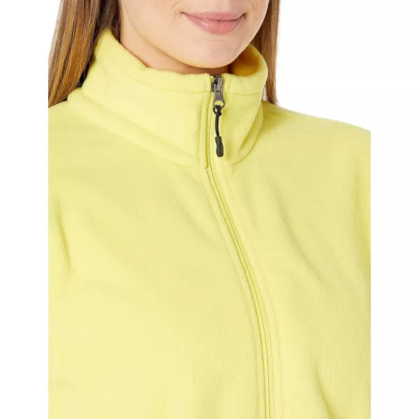 Amazon Essentials Womens ClassicFit FullZip Polar Soft Fleece Jacket Available in Plus SizePolyester Bright Yellow