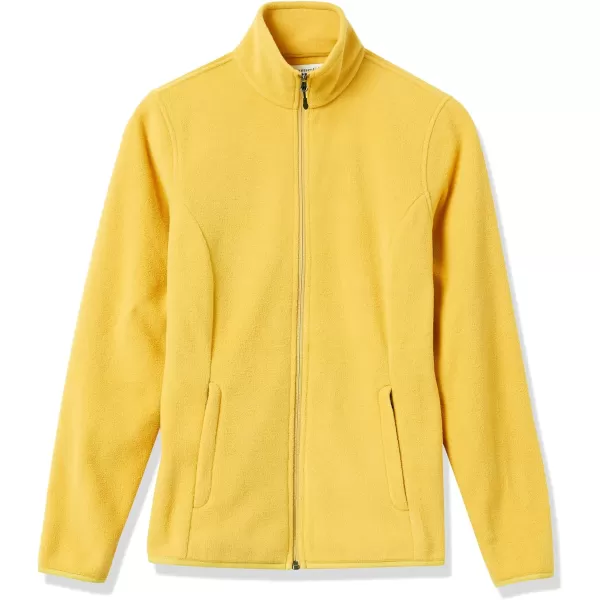 Amazon Essentials Womens ClassicFit FullZip Polar Soft Fleece Jacket Available in Plus SizePolyester Dark Yellow