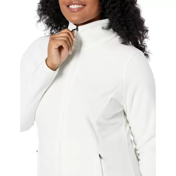 Amazon Essentials Womens ClassicFit FullZip Polar Soft Fleece Jacket Available in Plus SizePolyester Ivory