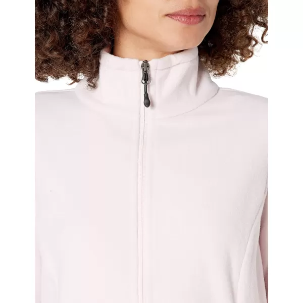 Amazon Essentials Womens ClassicFit FullZip Polar Soft Fleece Jacket Available in Plus SizePolyester Light Pink