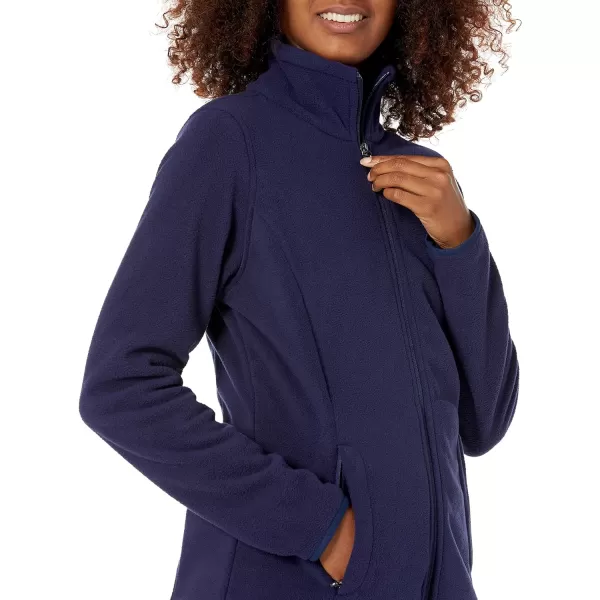 Amazon Essentials Womens ClassicFit FullZip Polar Soft Fleece Jacket Available in Plus SizePolyester Navy