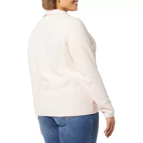 Amazon Essentials Womens ClassicFit FullZip Polar Soft Fleece Jacket Available in Plus SizePolyester Pale Pink