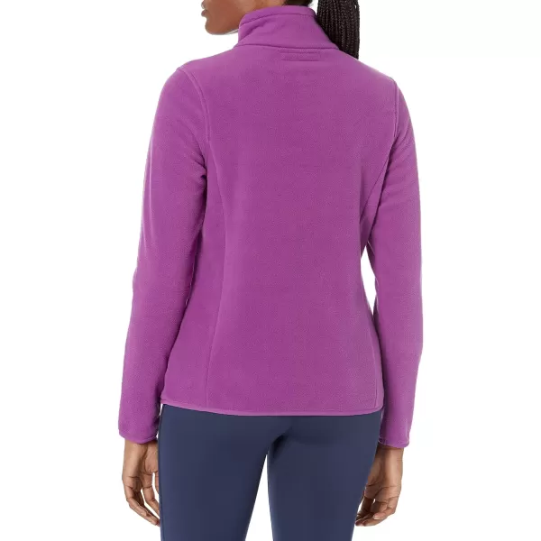 Amazon Essentials Womens ClassicFit FullZip Polar Soft Fleece Jacket Available in Plus SizePolyester Purple