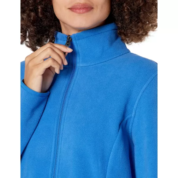 Amazon Essentials Womens ClassicFit FullZip Polar Soft Fleece Jacket Available in Plus SizePolyester Royal Blue