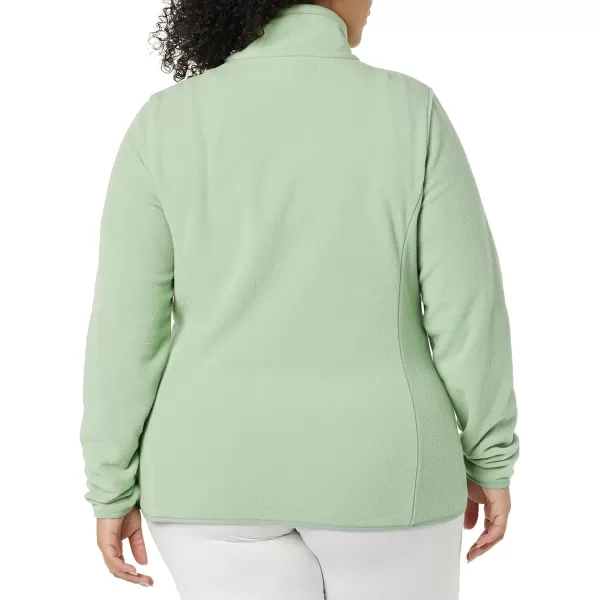 Amazon Essentials Womens ClassicFit FullZip Polar Soft Fleece Jacket Available in Plus SizePolyester Sage Green