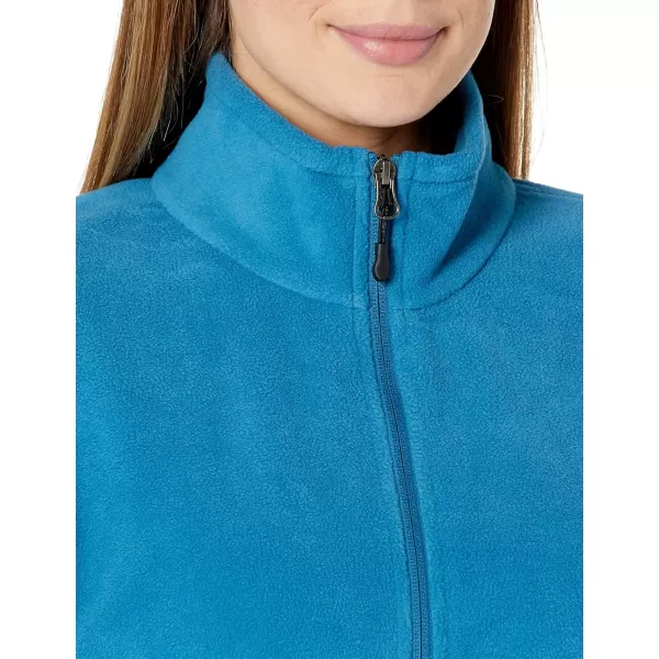 Amazon Essentials Womens ClassicFit FullZip Polar Soft Fleece Jacket Available in Plus SizePolyester Teal Blue