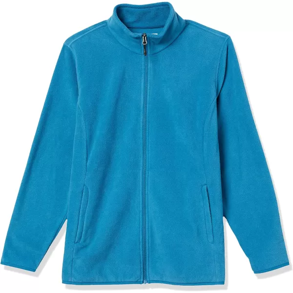 Amazon Essentials Womens ClassicFit FullZip Polar Soft Fleece Jacket Available in Plus SizePolyester Teal Blue