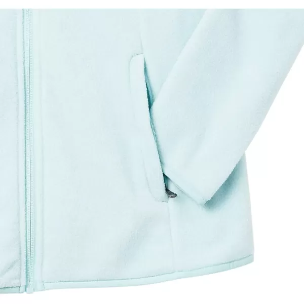 Amazon Essentials Womens ClassicFit FullZip Polar Soft Fleece Jacket Available in Plus SizeRecycled Polyester Aqua Blue