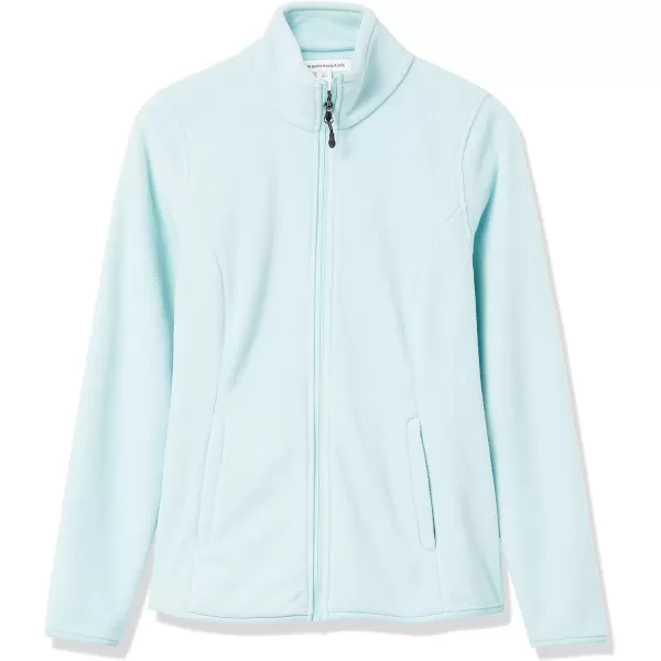 Amazon Essentials Womens ClassicFit FullZip Polar Soft Fleece Jacket Available in Plus SizeRecycled Polyester Aqua Blue